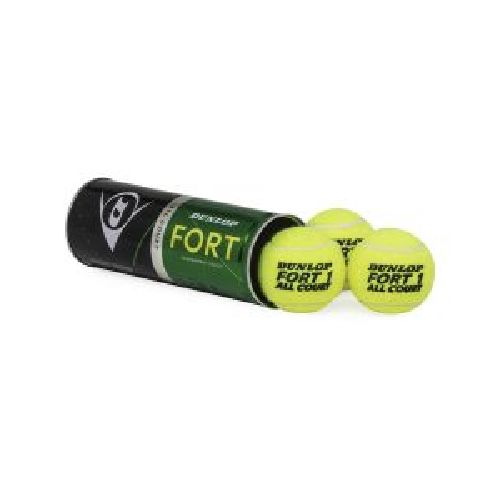 Tubo De Pelotas De Tenis X3 Dunlop Fort All Court