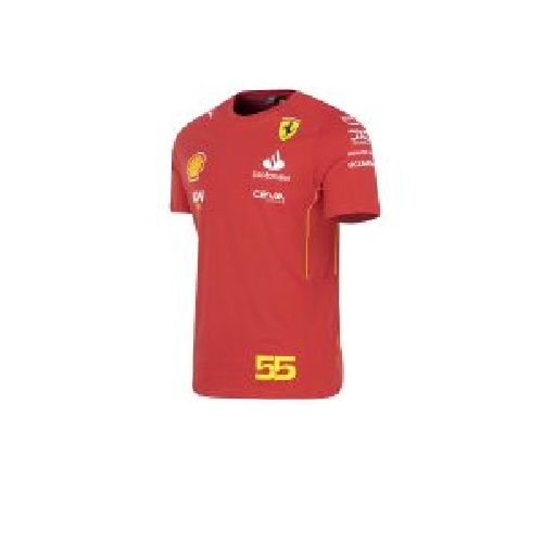 Remera Puma Scuderia Ferrari Sainz Roja