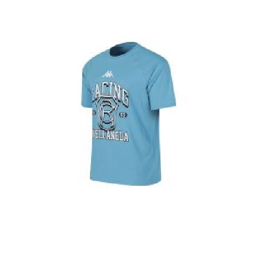 Remera De Racing Kappa Capsula Celeste