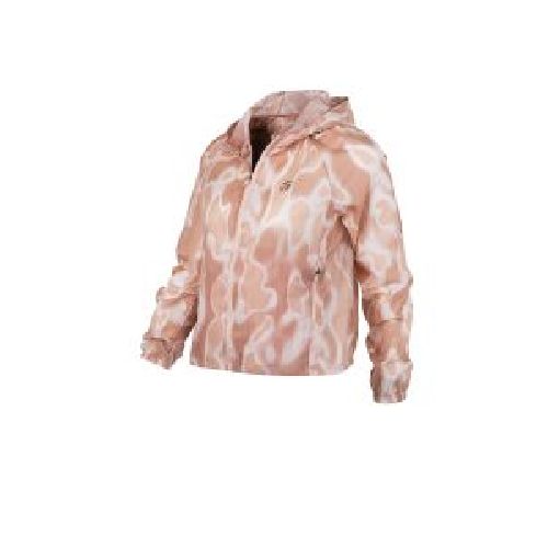 Campera Rompeviento Topper De Running Crinkled Mujer Rosa