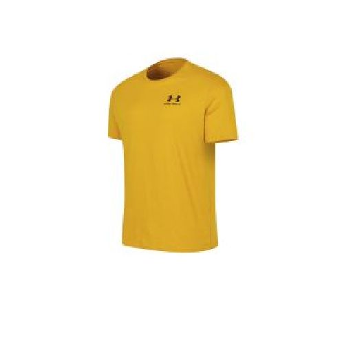 Remera Under Armour Entrenamiento Sportstyle Left Chest Mostaza