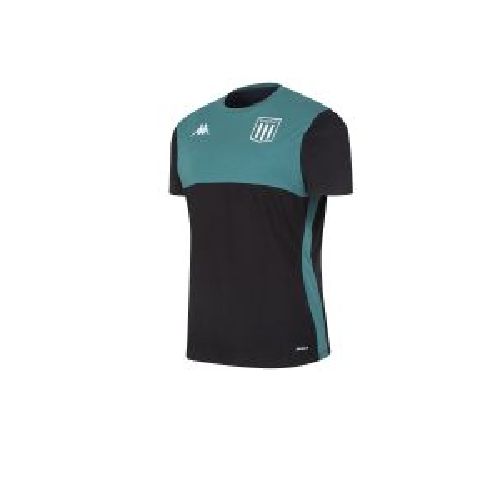 Remera De Racing Kappa Salida Negra