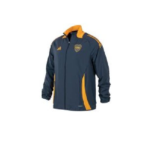 Campera De Boca Adidas Prematch Azul