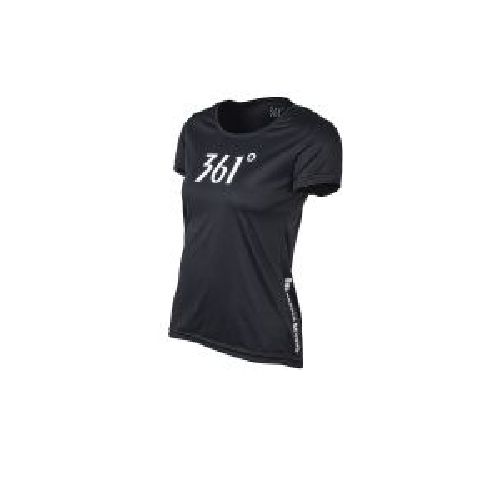 Remera 361° Running Viey Mujer Negra