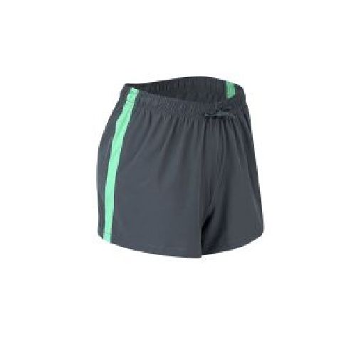 Short Le Coq Sportif De Running Mesh Mujer Gris