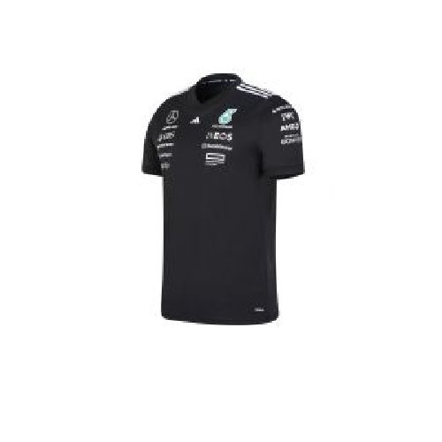 Remera Adidas De Piloto Mercedes AMG Petronas Negra