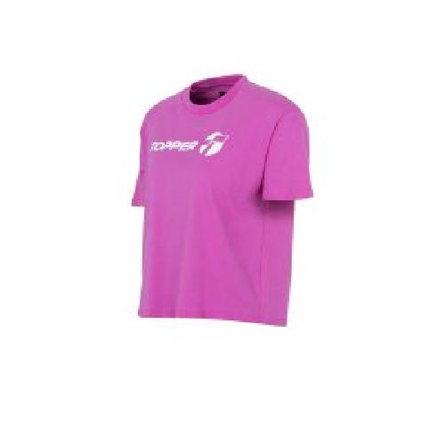 Remera Topper Loose Brand Mujer Rosa