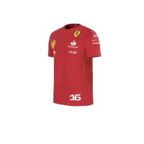 Remera Puma Scuderia Ferrari Lecrerc Roja