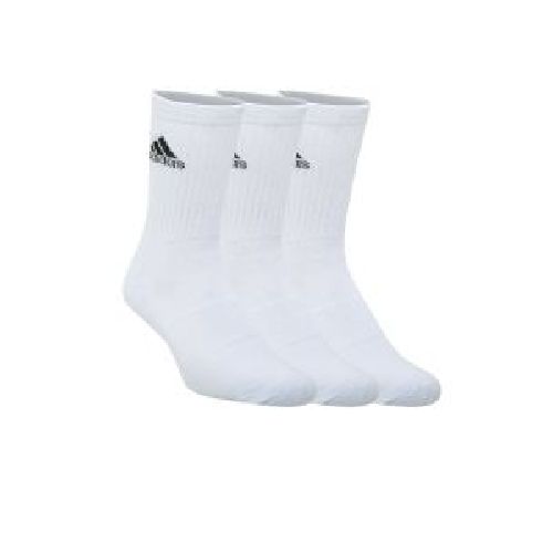 Medias Con Caña Adidas Pack X3 Blanca