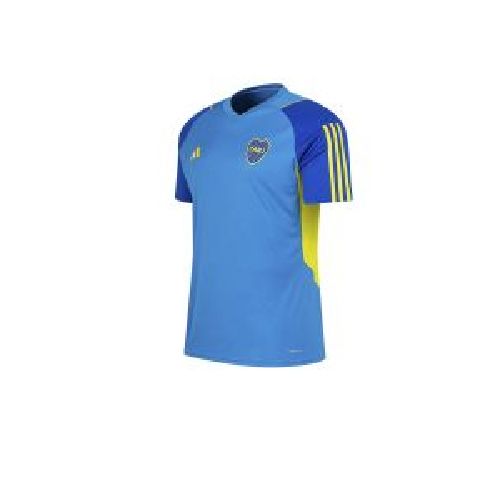 Remera De Boca Adidas Entrenamiento Celeste