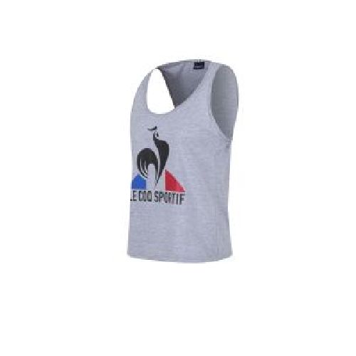 Musculosa Le Coq Sportif De Entrenamiento Sport Logo Mujer Gris