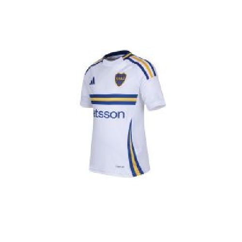 Camiseta De Boca Adidas Alternativa Niño Niña Blanca