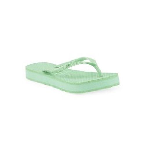 Ojotas Havaianas Slim Flatform Mujer Verde