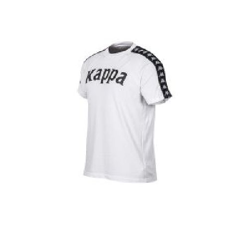 Remera Kappa Banda Balima Blanca