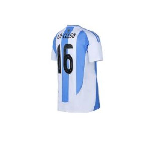 Camiseta De Lo Celso De Argentina Adidas Oficial 16 Blanca