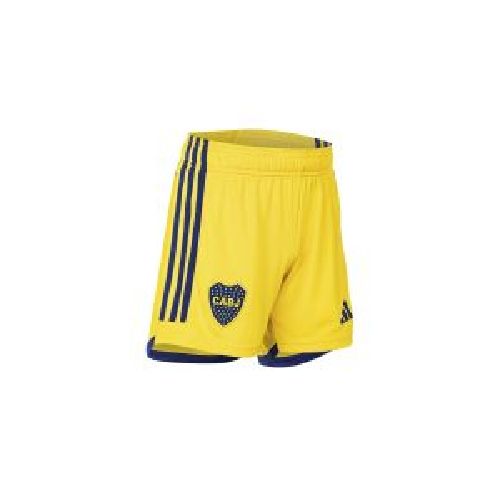 Short De Boca Adidas Alternativo Niño Amarillo