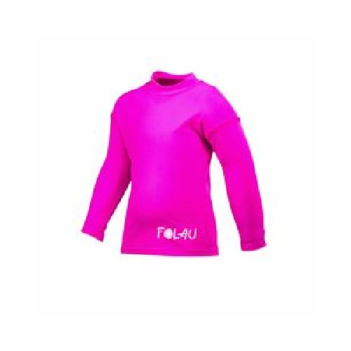 Remera Manga Larga Folau UV50 Bebe Rosa