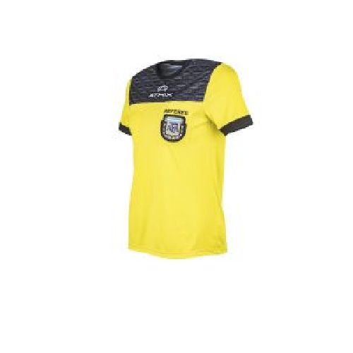 Camiseta De Arbitro Athix Asociacion Argentina De Arbitros Mujer Amarillo