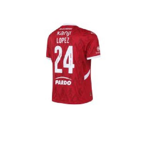 Camiseta De Lopez De Independiente Puma Oficial 24 Roja