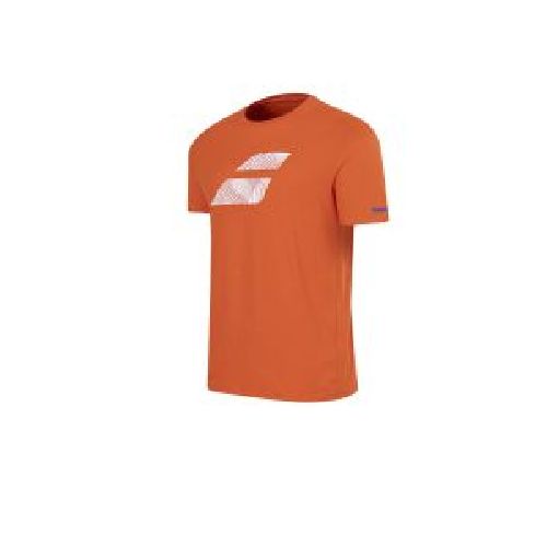 Remera Babolat Big Flag Naranja