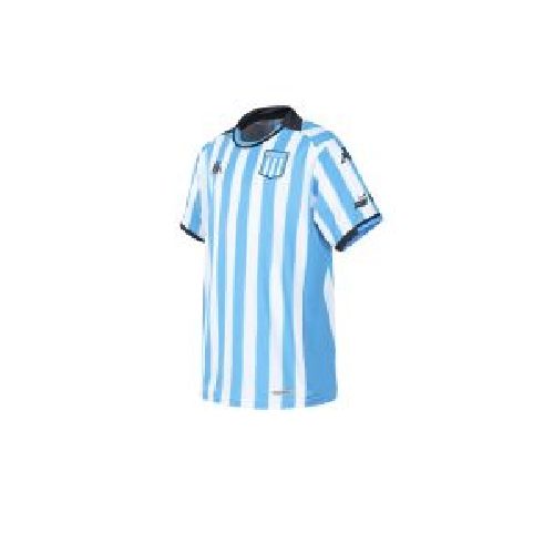 Camiseta De Racing Kappa Oficial Niño Niña Blanca