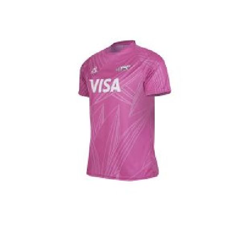 Remera De los Pumas Le Coq Sportif Entrenamiento UAR Fucsia