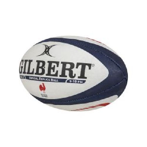 Pelota De Rugby Gilbert Francia Numero 5 Blanca