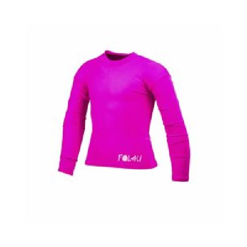 Remera Folau Manga Larga UV50 Niña Rosa