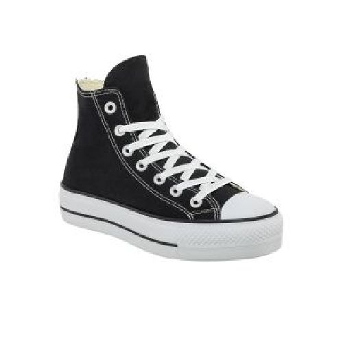 Botas Converse Chuck Taylor All Star Platform Hi Mujer Negra