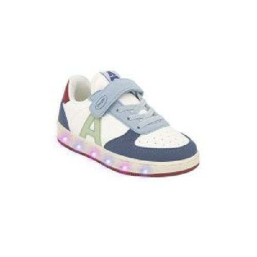 Zapatillas Con Luces Addnice Boston Niño Niña Blanca