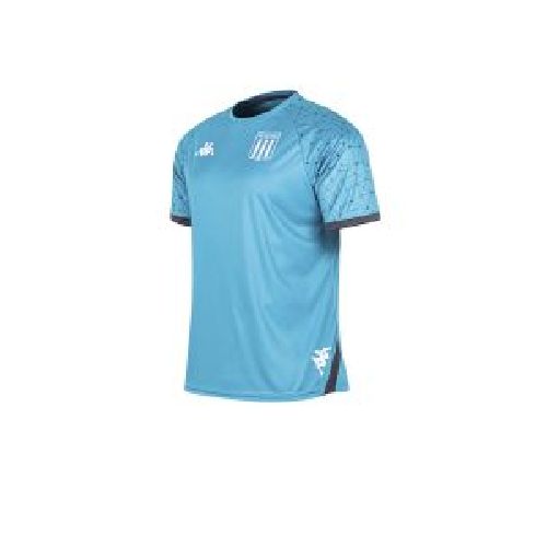 remera De Racing Kappa Entrenamiento Celeste