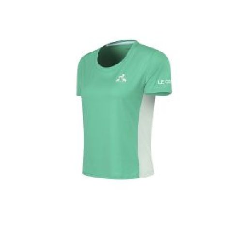 Remera Le Coq Sportif De Entrenamiento Reflective Mujer Verde