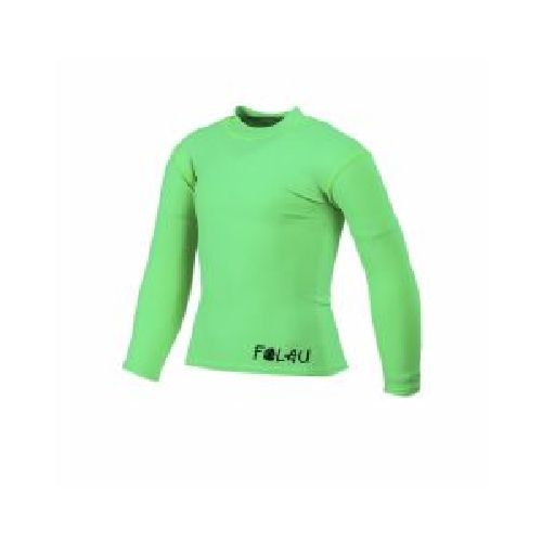 Remera Manga Larga Folau UV50 Bebe Verde