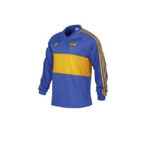 Camiseta De Boca Manga Larga Adidas Oficial 93 Azul