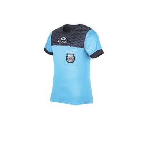 Camiseta De Arbitro Athix Asociacion Argentina De Arbitros Celeste