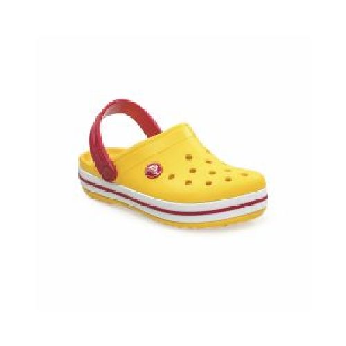 Zueco Crocs Crocband Niño Amarillo