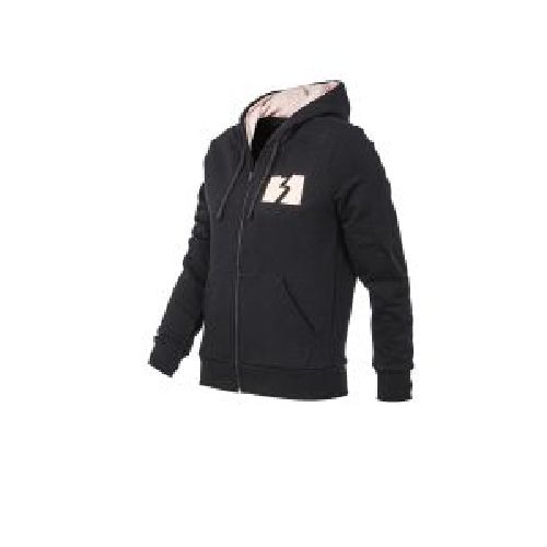 Campera Con Capucha 361º Espech Mujer Negra