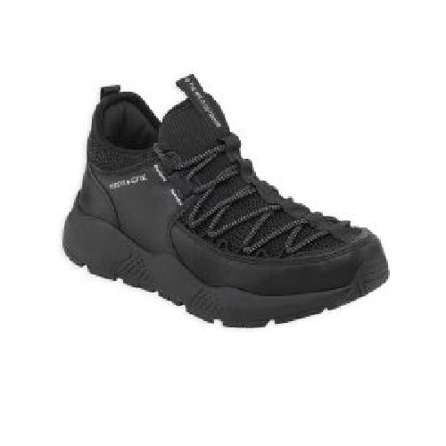 Zapatillas De Trekking Montagne City Rail Negra