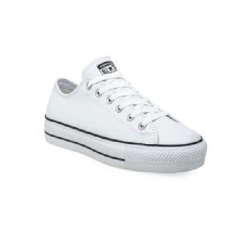 Zapatilla Converse Chuck Taylor All Star Lift Clean Ox Mujer Blanca