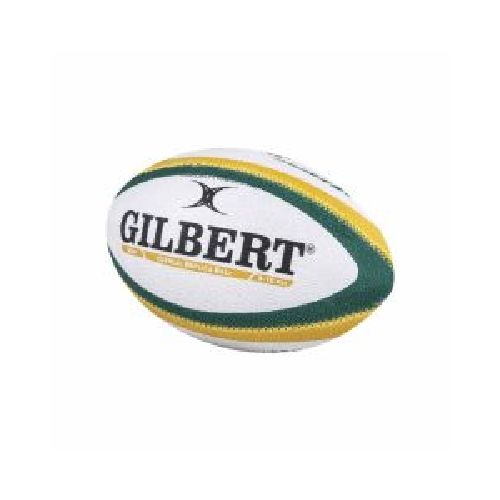 Pelota Rugby Gilbert Wallabies Mini Blanca