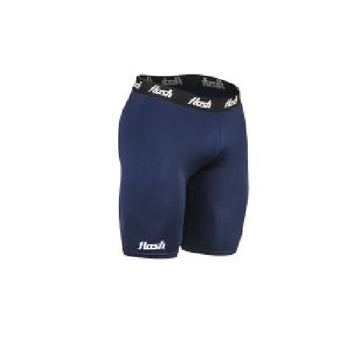 Calza Corta Flash Spandex Azul