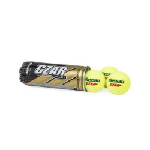 Tubo De Pelotas De Tenis X3 Nassau Czar Plus+