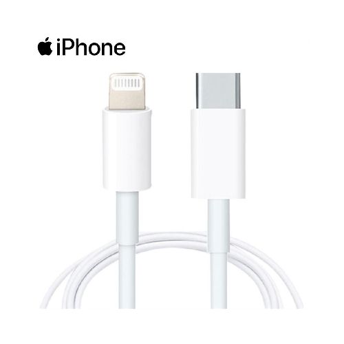 CABLE CARGADOR IPHONE LIGHTNING A TIPO C 2 METRO