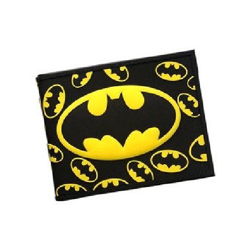 BILLETERA GOMA BATMAN - NEGRO