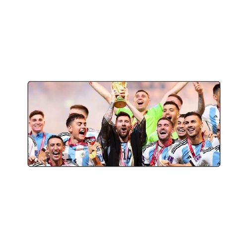 MOUSEPAD PERSONALIZADO XXL - SELECCION ARGENTINA CAMPEON DEL MUNDO