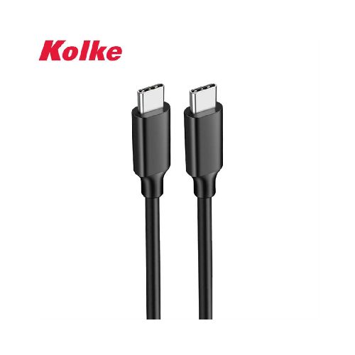 CABLE CARGADOR KOLKE USB C A USB C 25W/45W KCC-8643 - 1 METRO