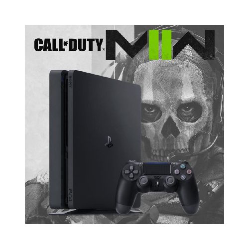 CONSOLA PS4 SLIM DE 1 TB + CALL OF DUTY MW2