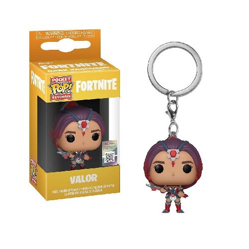 LLAVERO FUNKO POP VALOR FORTNITE