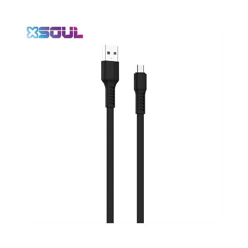 CABLE CARGADOR FLAT SOUL MICRO USB - 1.5MTS