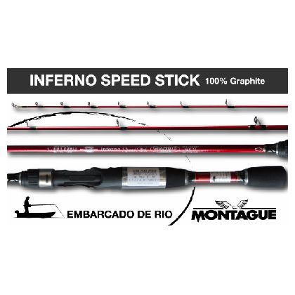 Caña Baitcast Montague Inferno Speed Stick 1,98 m